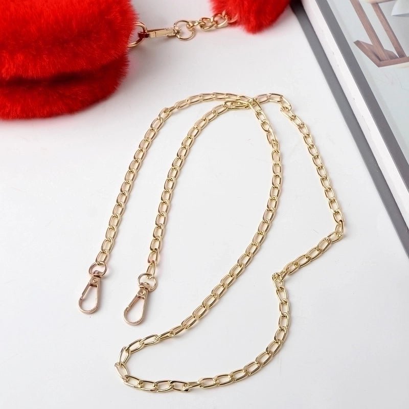 Fuzzy Heart Bag - Perfect for Tweens & Teens