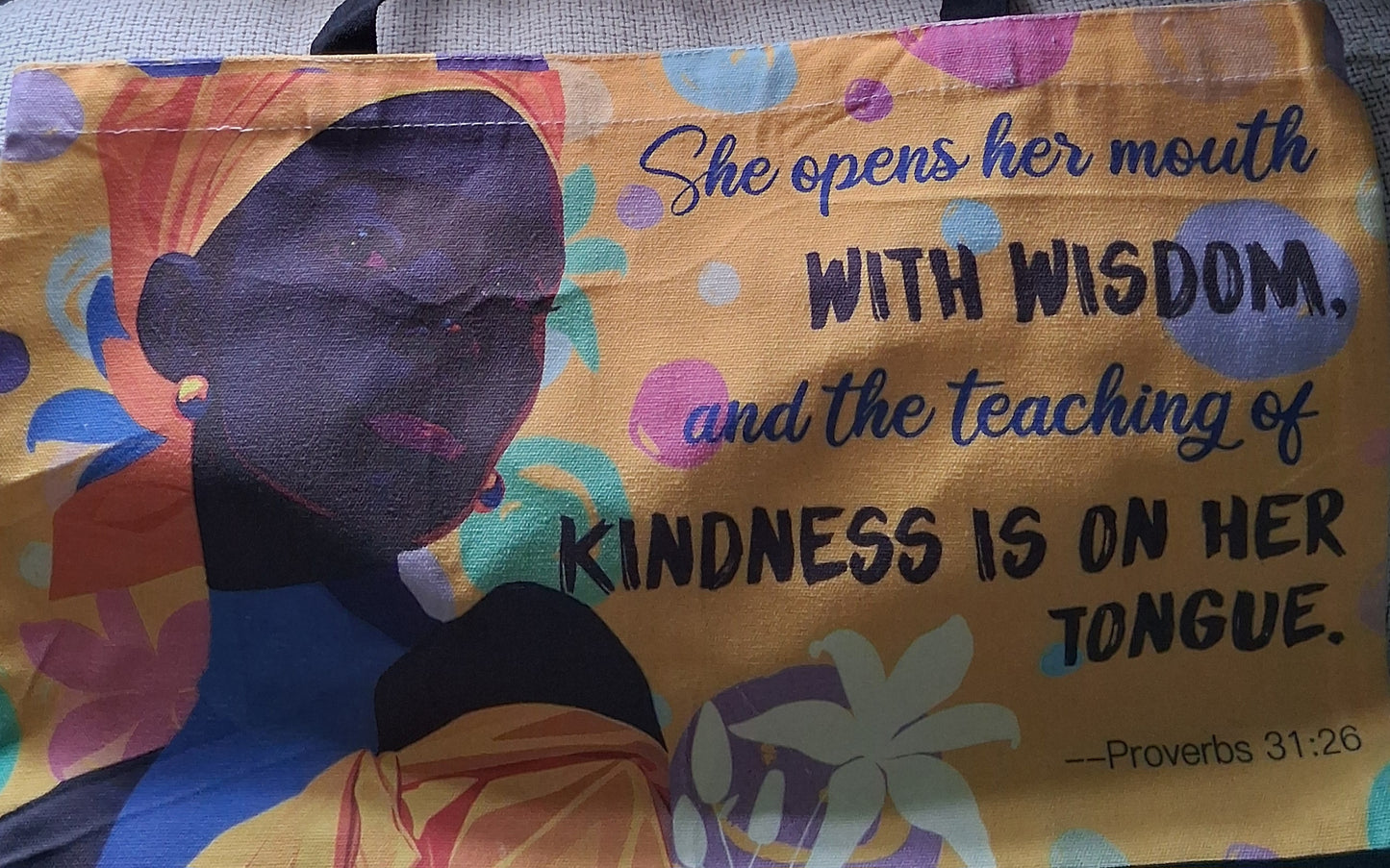 Strong Women of Color Inspirational Tote Bag