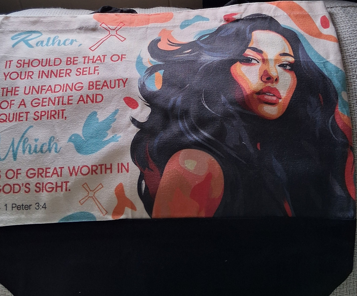 Strong Women of Color Inspirational Tote Bag