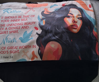 Strong Women of Color Inspirational Tote Bag