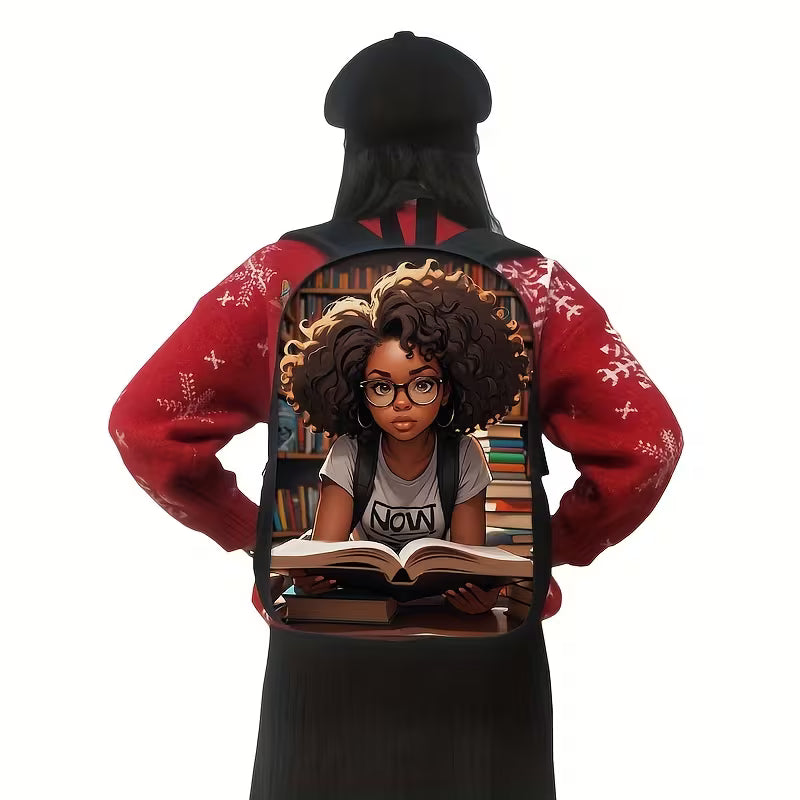 Reading Girl Backpack