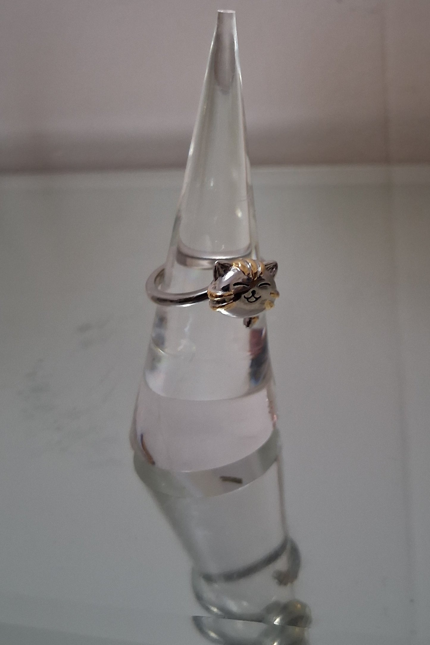 Kitty Anxiety Ring - Adjustable Cat Fidget Ring