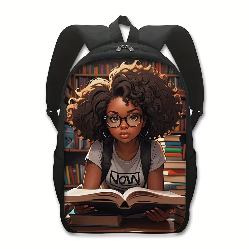 Reading Girl Backpack