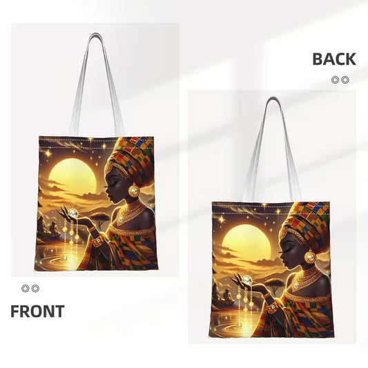 Sunset Woman Tote