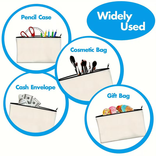 Pink High Heels & Pearls Makeup Bag - Small