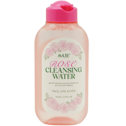 AMUSE Rose Cleansing Water - Gentle Makeup Remover