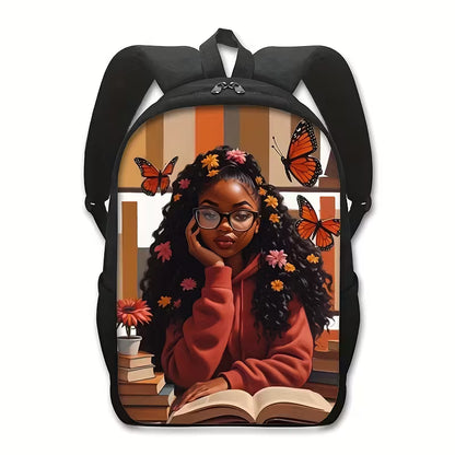 Reading Girl Backpack