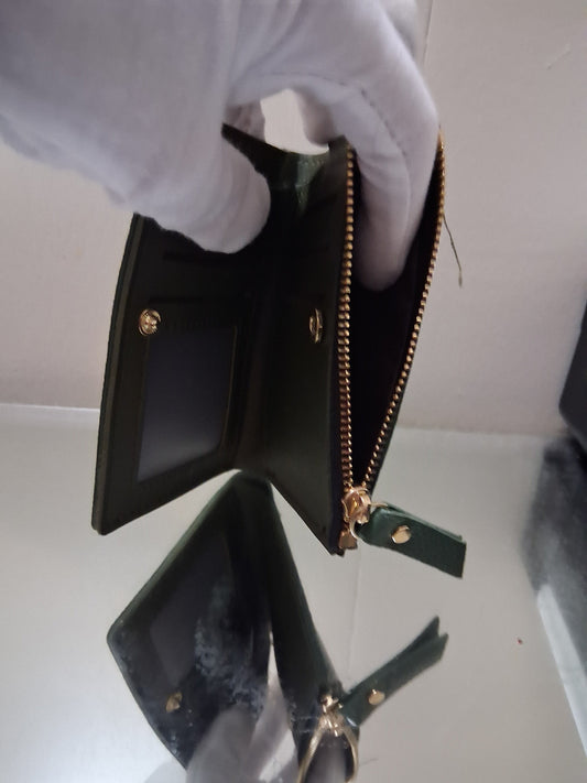 Mini Cherry Print Wallet