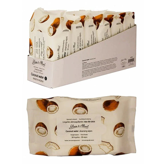 S.he Olivia & Allison Collection Coconut Water Makeup Wipes
