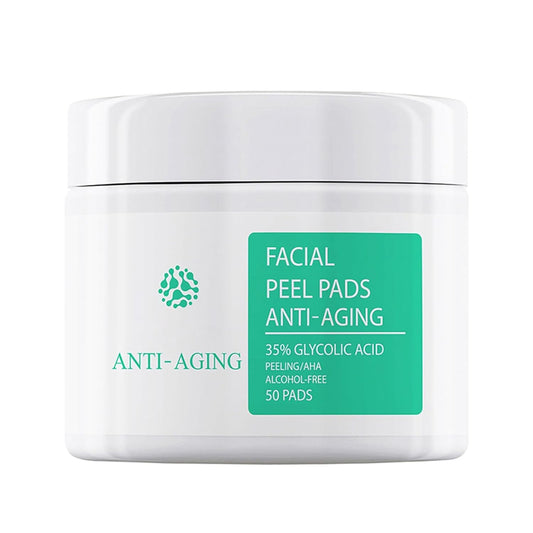 The Rooster Bear Shop 35% Glycolic Acid Anti-Aging Peeling AHA Pads - 50 Pads