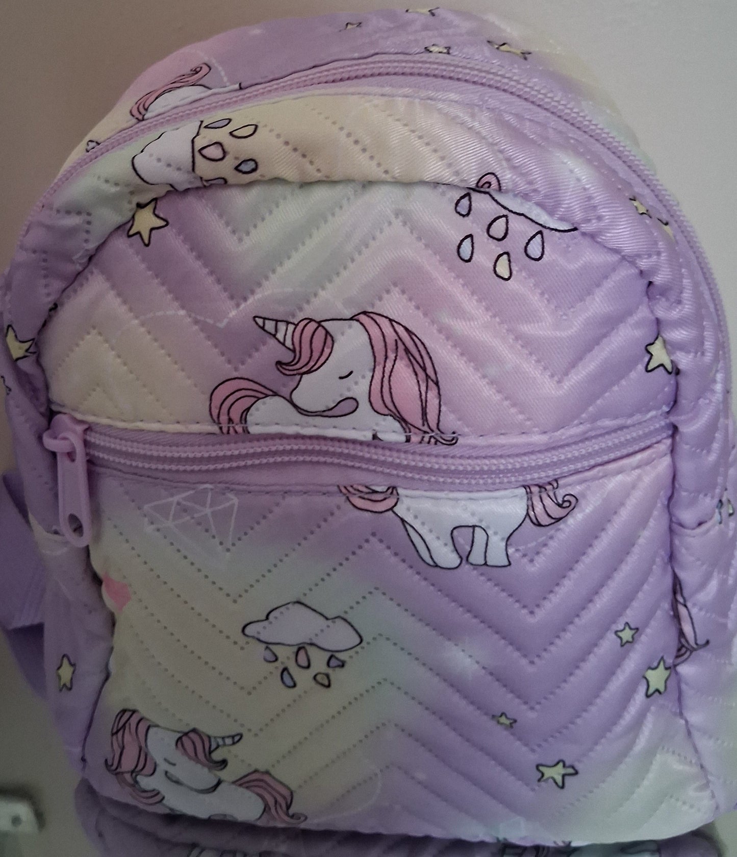 Velveteen & Quilted Tot Backpacks - Moons & Stars OR Unicorns